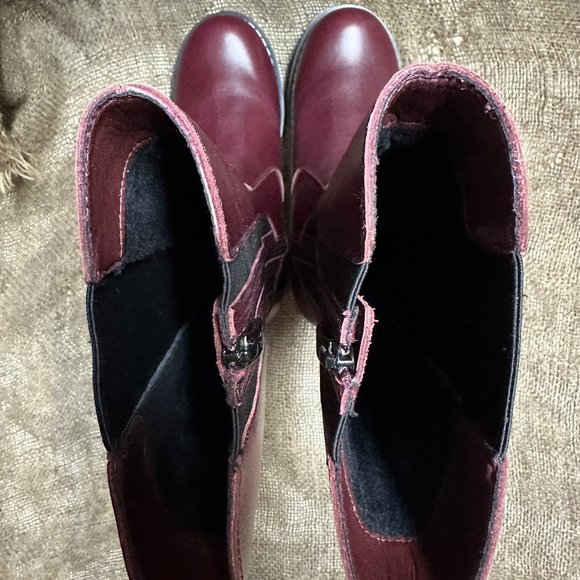 ROYAL CANADIAN ST. CATHERINE TALL LEATHER WATERPROOF BOOTS NEW - Picture 4 of 10